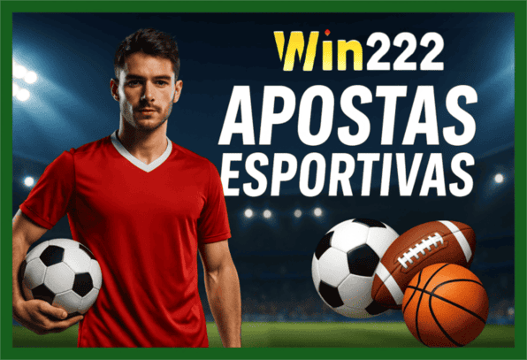Apostas esportivas no cassino online WIN222BET